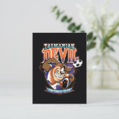 Tasmanian Devil Football Club Badge Postkarte (Stehend Vorderseite)