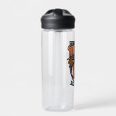 Tasmanian Devil Fußballclub-Abzeichen Trinkflasche (Vorderseite)