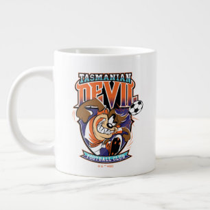 Tasmanian Devil Fußballverein-Abzeichen Jumbo-Tasse