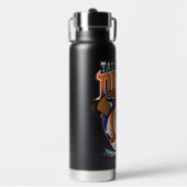 Tasmanian Devil Fußballverein-Abzeichen Trinkflasche (Vorderseite)