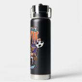 Tasmanian Devil Fußballverein-Abzeichen Trinkflasche (Hinten)