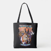Tasmanian Devil Fußballverein-Wappen Tasche (Rückseite)