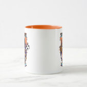 Tasmanian Devil Fußballverein-Wappen Tasse (Zentrum)