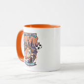 Tasmanian Devil Fußballverein-Wappen Tasse (Vorderseite Links)