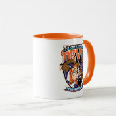 Tasmanian Devil Fußballverein-Wappen Tasse (VorderseiteRechts)
