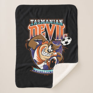 Tasmanian Devil Fußballvereins-Wappen Sherpadecke