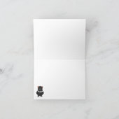 Tasmanian Devil Grußkarte Karte (Innenseite)