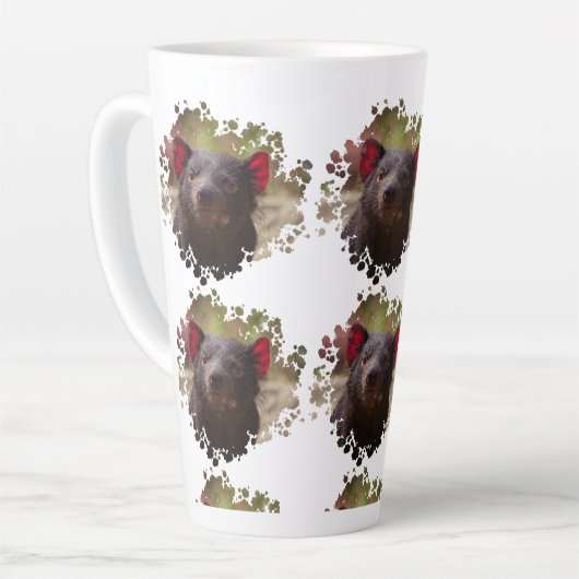 Tasmanian Devil Milchtasse (Linke Ecke)