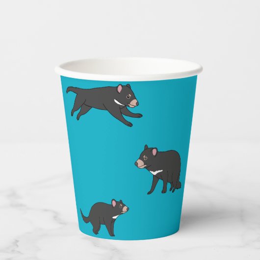 Tasmanian Devil Pappbecher (Vorderseite)