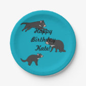 Tasmanian Devil Pappteller (Vorderseite)