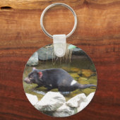 Tasmanian Devil Schlüsselring Schlüsselanhänger (Vorderseite)