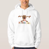 TASMANIAN DEVIL™ Stehend Hoodie (Vorderseite)