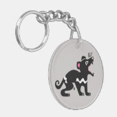 Tasmanian DEVIL - Wildtiere - Marsupial - Natur Schlüsselanhänger (Vorderseite links)