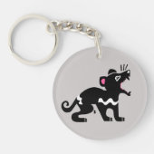 Tasmanian DEVIL - Wildtiere - Marsupial - Natur Schlüsselanhänger (Vorderseite)