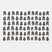 Tasmanian Devils Wrapping Paper Sheets Geschenkpapier Set (Vorderseite 2)