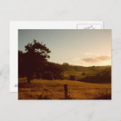 Tasmanian Summer Sunset Postkarte (Vorne/Hinten)