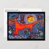 Tasmanian Tiger Devil Dog Cats Postkarte (Vorne/Hinten)