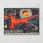 Tasmanian Tiger Devil Dog Cats Postkarte (Vorderseite)