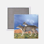 Tasmanian Tiger Magnet (Vorderseite/Rückseite)