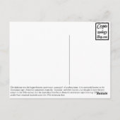 Tasmanian Tiger Postkarten (Rückseite)