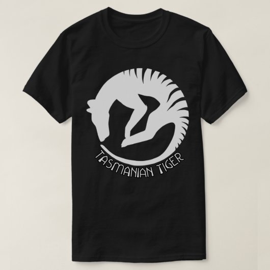 Tasmanian Tiger Thylacine T-Shirt (Design vorne)