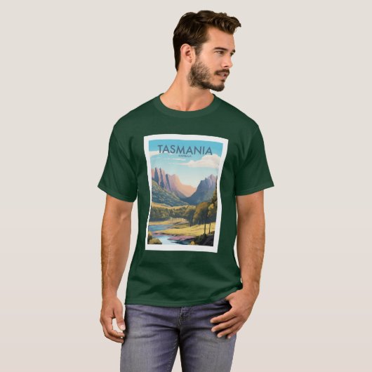 TASMANIARAVEL ART gift T-Shirt (Vorne ganz)