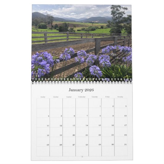 Tasmanie australia kalender (Jan 2026)