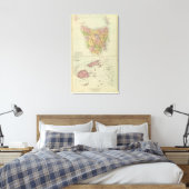 Tasmanie, Fidschi Leinwanddruck (Insitu (Schlafzimmer))