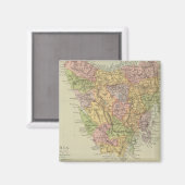 Tasmanie, Fidschi Magnet (Vorderseite/Rückseite)