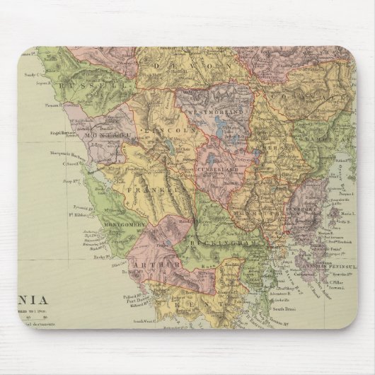 Tasmanie, Fidschi Mousepad (Vorne)