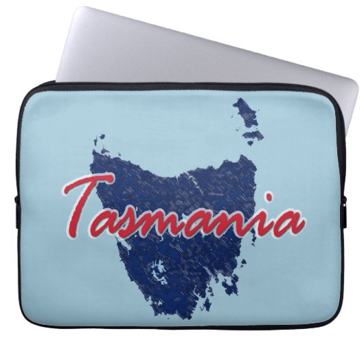 Tasmanie Laptopschutzhülle (Vorderseite)