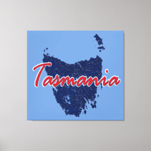 Tasmanie Leinwanddruck