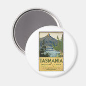 Tasmanie Magnet (Vorderseite/Rückseite)