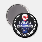 Tasmanie Magnet (Vorderseite/Rückseite)