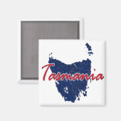 Tasmanie Magnet (Vorderseite/Rückseite)