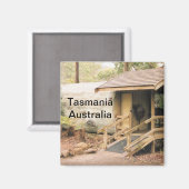 Tasmanie, Magnet aus Australien (Vorderseite/Rückseite)