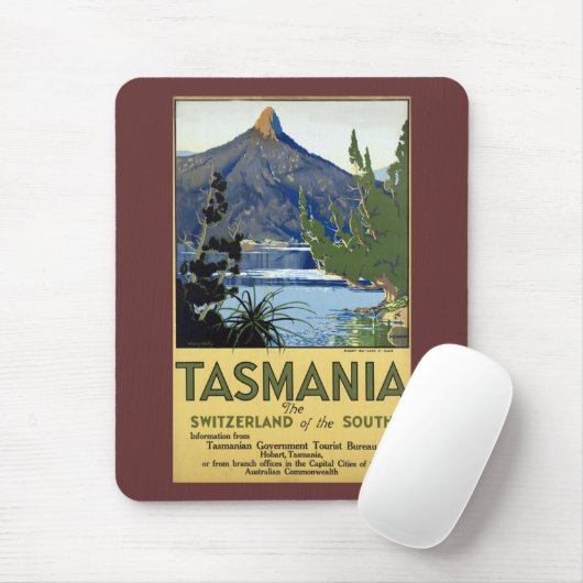 Tasmanie Mousepad (Mit Mouse)