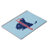 Tasmanie Notizblock (Linke Seite)