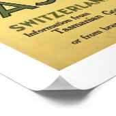 Tasmanie Poster (Ecke)