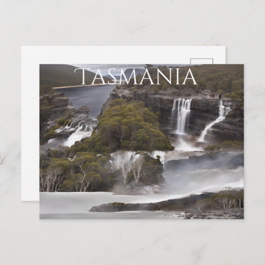 Tasmanie Postkarte (Vorne/Hinten)