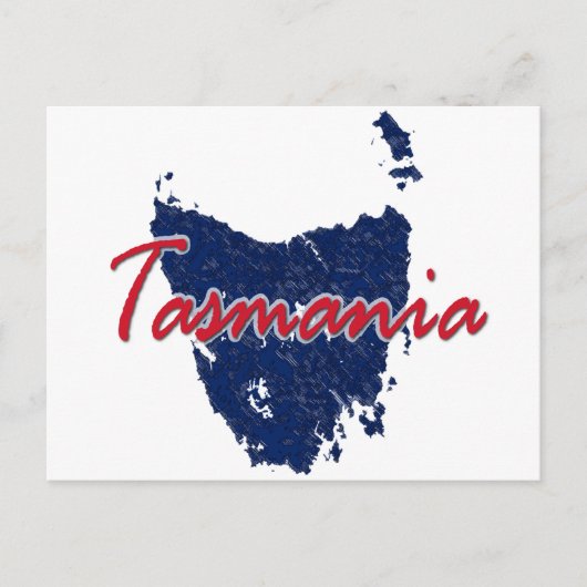 Tasmanie Postkarte (Vorderseite)