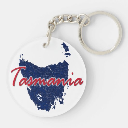 Tasmanie Schlüsselanhänger (Rückseite)