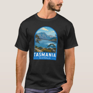 Tasmanien Australien Reise Kunst Vintage T-Shirt