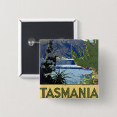 Tasmanien Button (Vorne & Hinten)