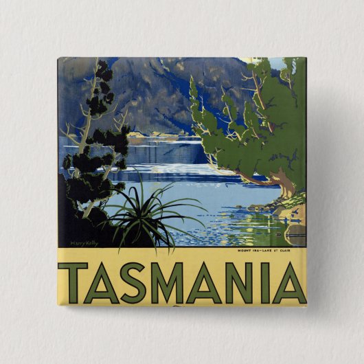 Tasmanien Button (Vorderseite)