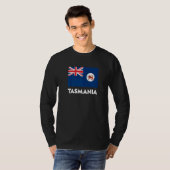 Tasmanien-Flagge T-Shirt (Vorne ganz)