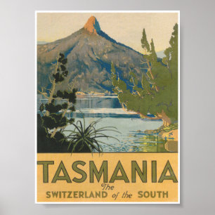 Tasmanien, Schweiz der Südhalbwüste Poster