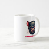 Tasmanien Teufel Australien Kaffeetasse (VorderseiteRechts)