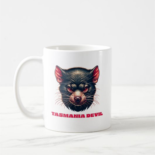 Tasmanien Teufel Australien Kaffeetasse (Links)