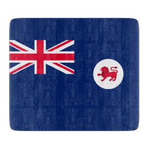 Tasmanische Flagge (Tasmanien) (australischer Staa Schneidebrett